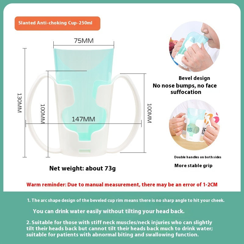 Assistive Drinking Cups | Easy-Grip Cup for People with Disabilities & the Elderly