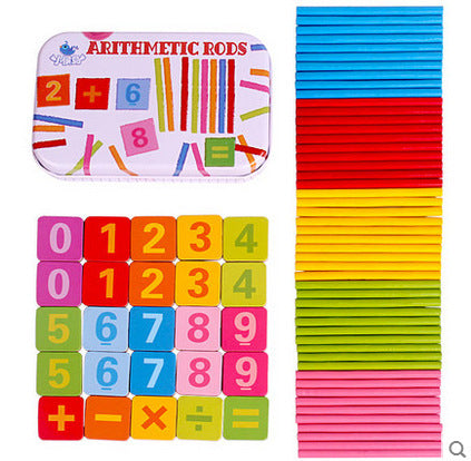 Arithmetic Tactile Learning Box | Educational Counting Aid for Kids with Disabilities