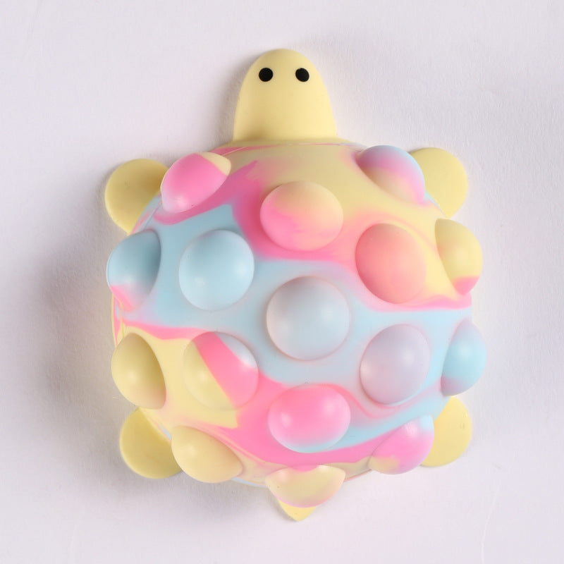 Rainbow Turtle Pop Ball | Sensory Fun for Focus, Relaxation & Children with Disabilities