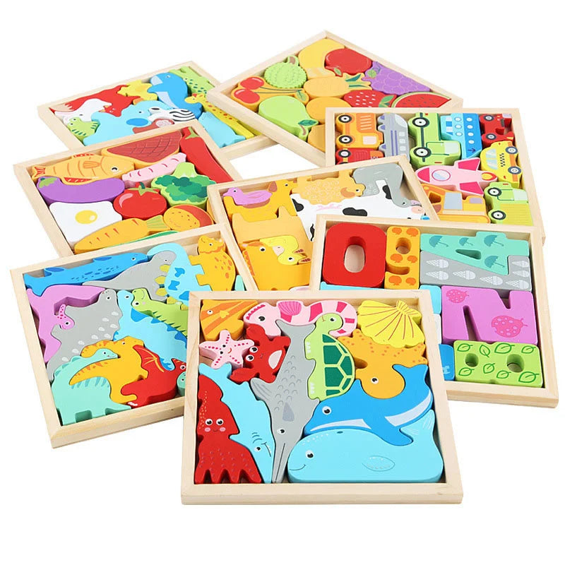 Tangram Puzzle Set for Special Needs | Spatial & Visual Learning Tool