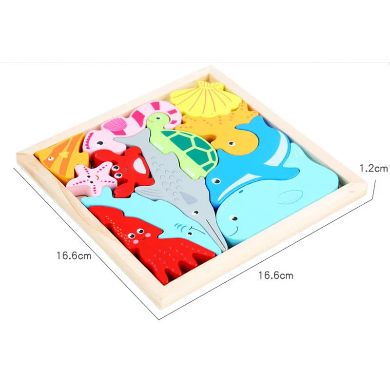 Tangram Puzzle Set for Special Needs | Spatial & Visual Learning Tool