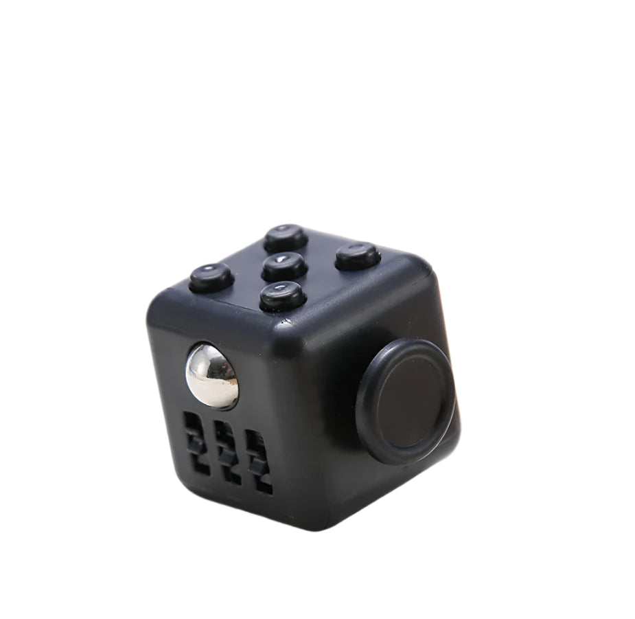 Solid Colour Fidget Decompression Dice | Stress Relief Toy for Autism, ADHD & Anxiety Support