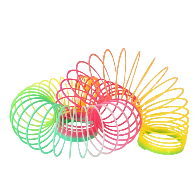 Rainbow Slinky Toy | Classic Sensory Play for Autism, ADHD & All Ages
