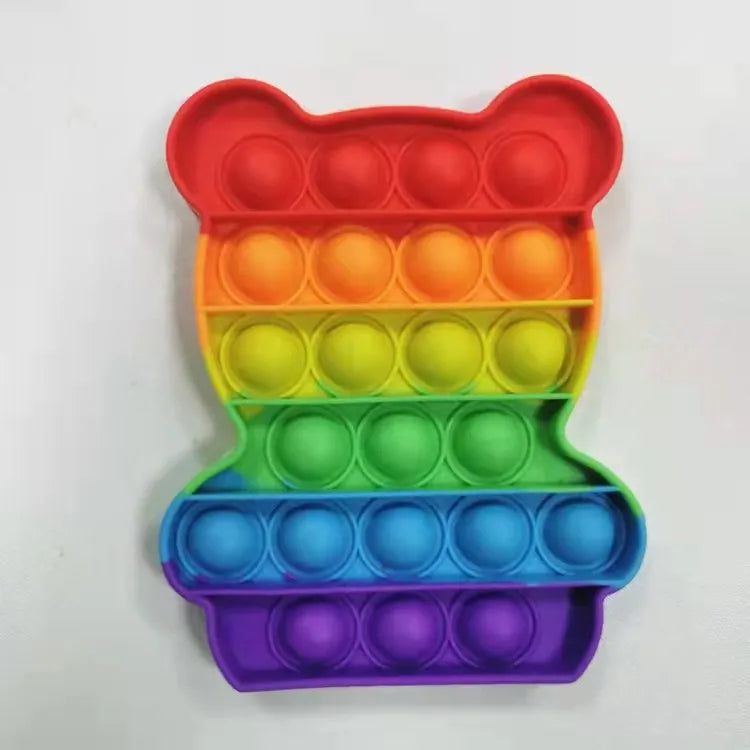 Sensory Toys Rainbow Pop-Its | Stimulate, Soothe & Play for Children with Disabilities