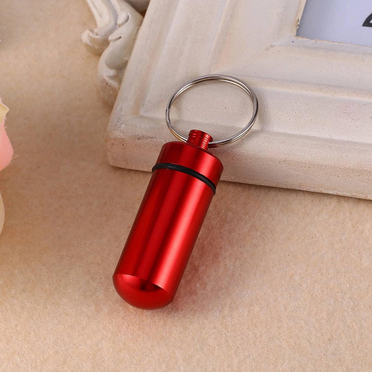 Metal Mini Waterproof Travel Pill Case | Durable & Compact Medicine Organiser