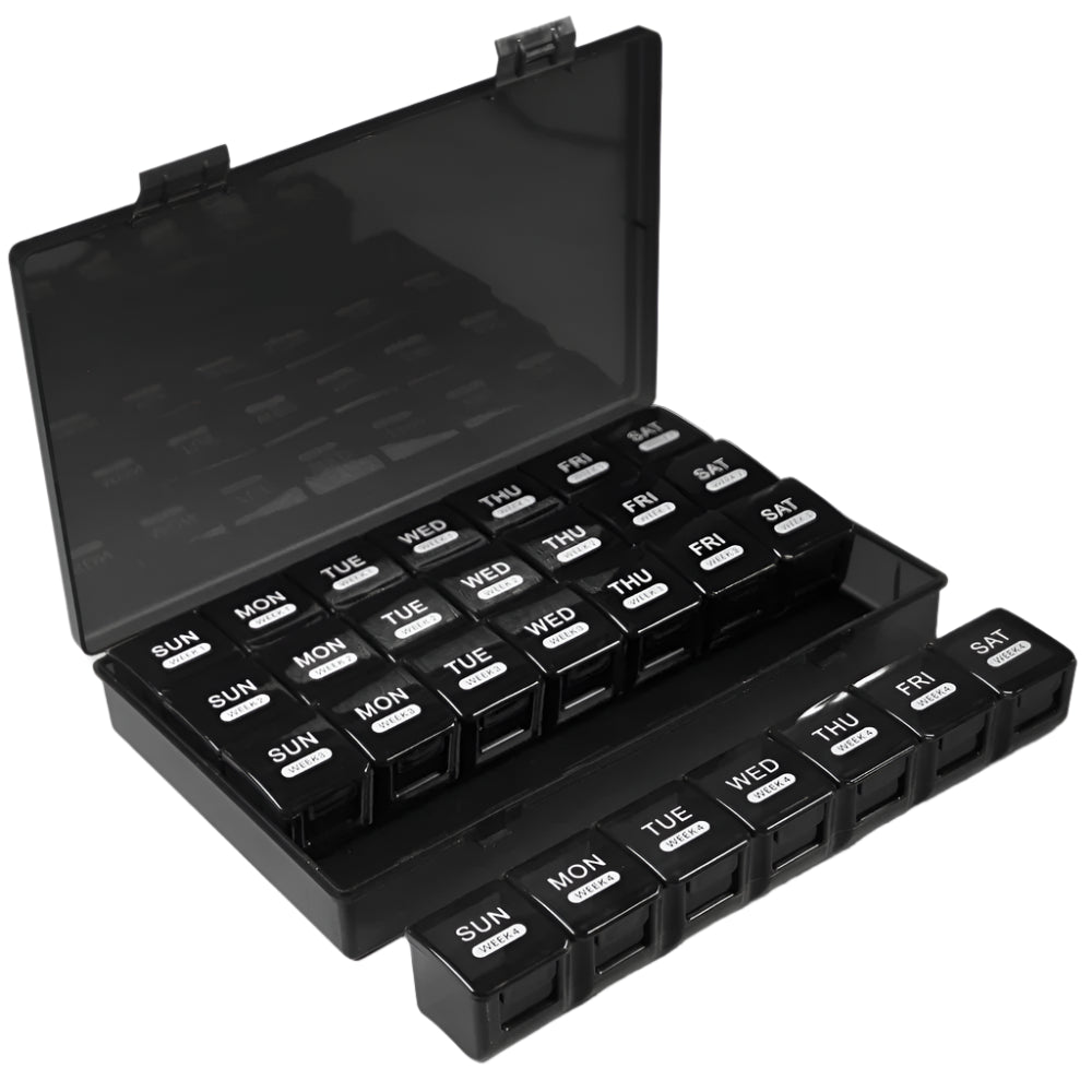 Monthly Pill Organiser | 30-Day Medicine Organiser for Easy Medication Management