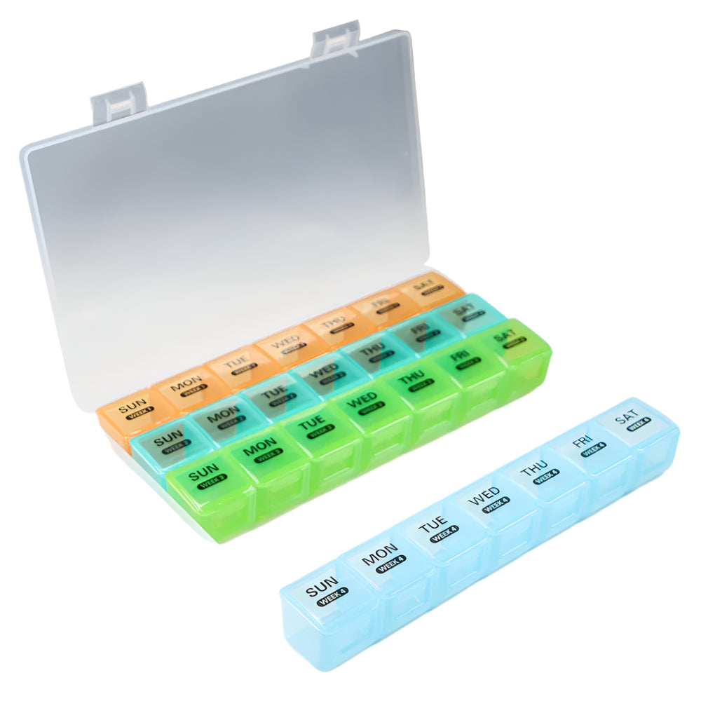 Monthly Pill Organiser | 30-Day Medicine Organiser for Easy Medication Management