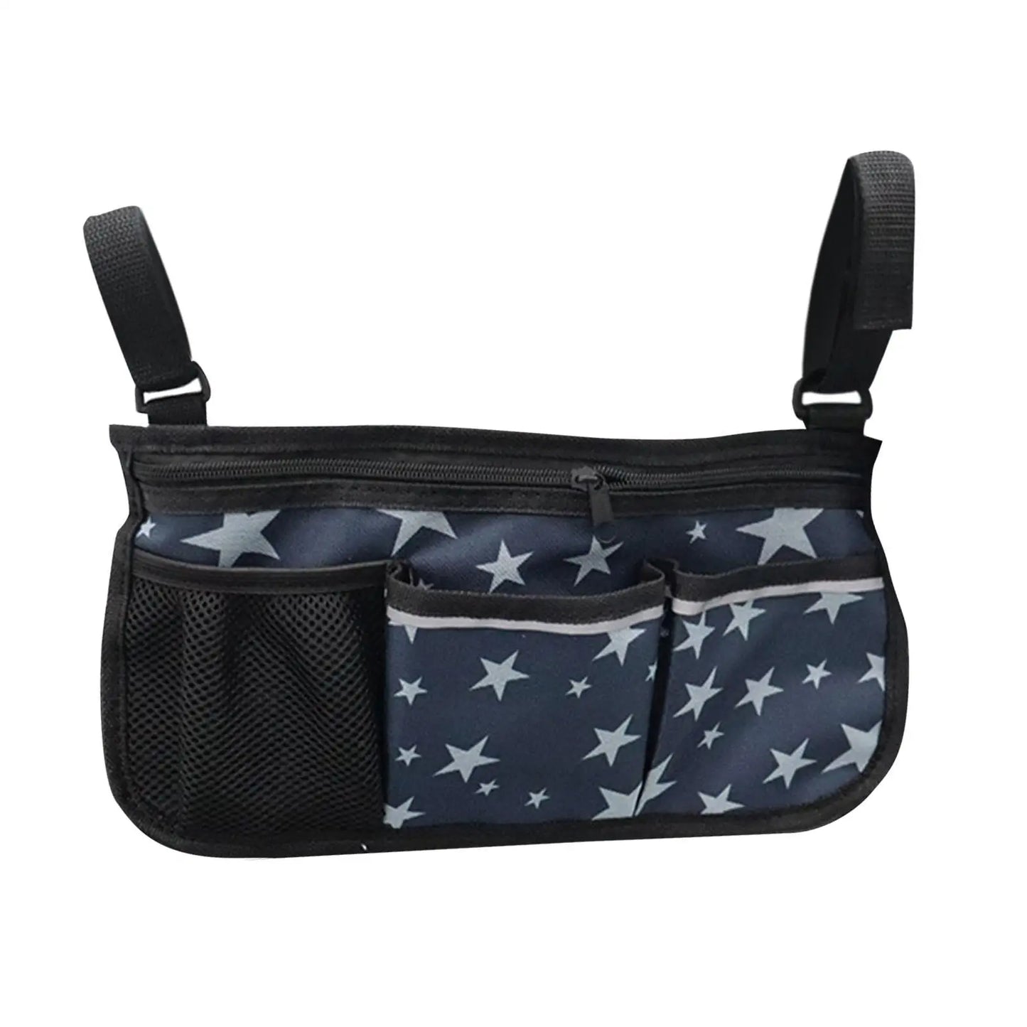 Wheelchair Side Bag Organiser | Universal, Waterproof Armrest Pouch for Mobility Aids