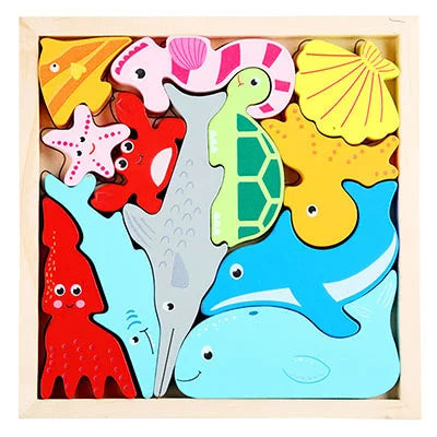 Tangram Puzzle Set for Special Needs | Spatial & Visual Learning Tool