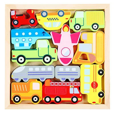 Tangram Puzzle Set for Special Needs | Spatial & Visual Learning Tool