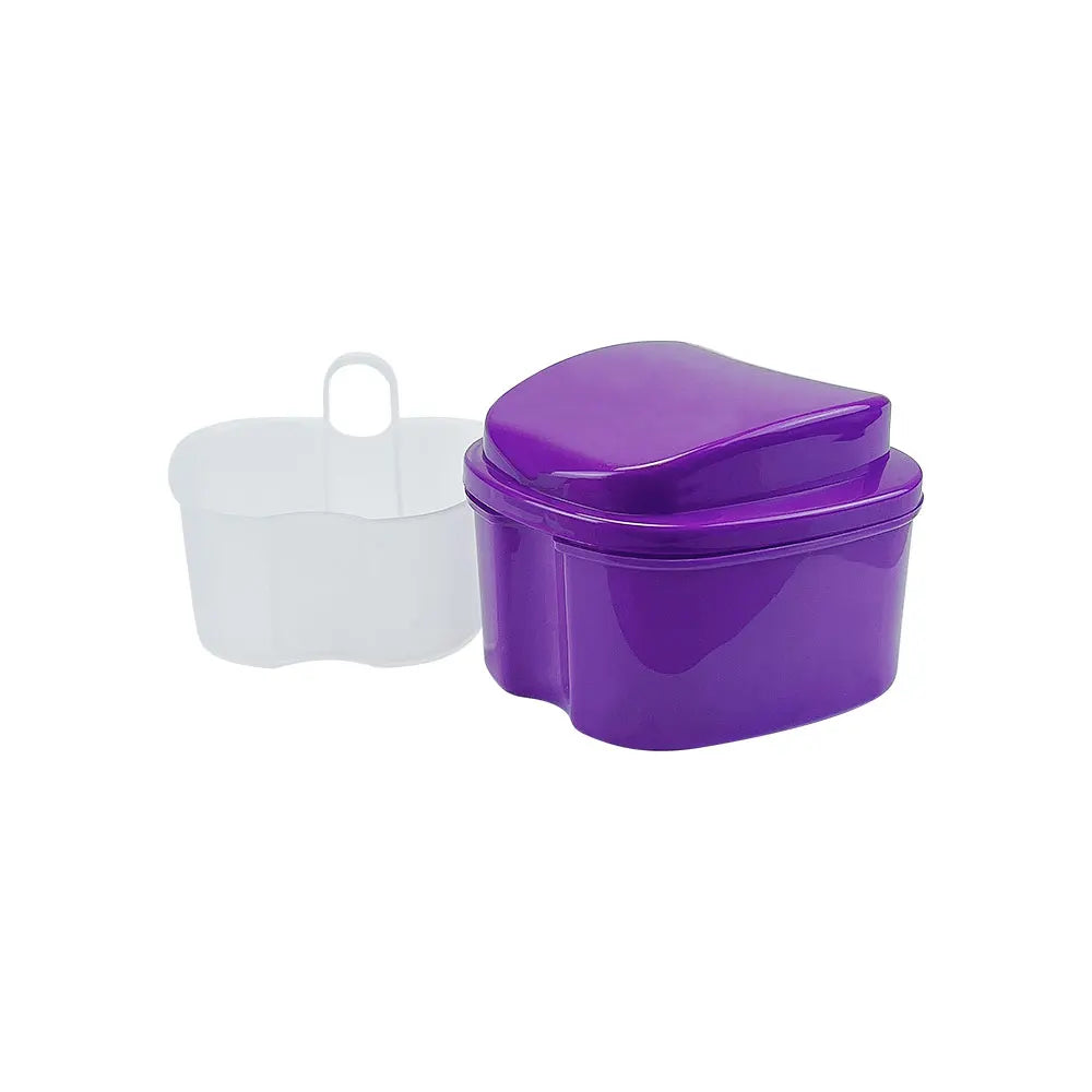Denture Bath Box Cleaning Container