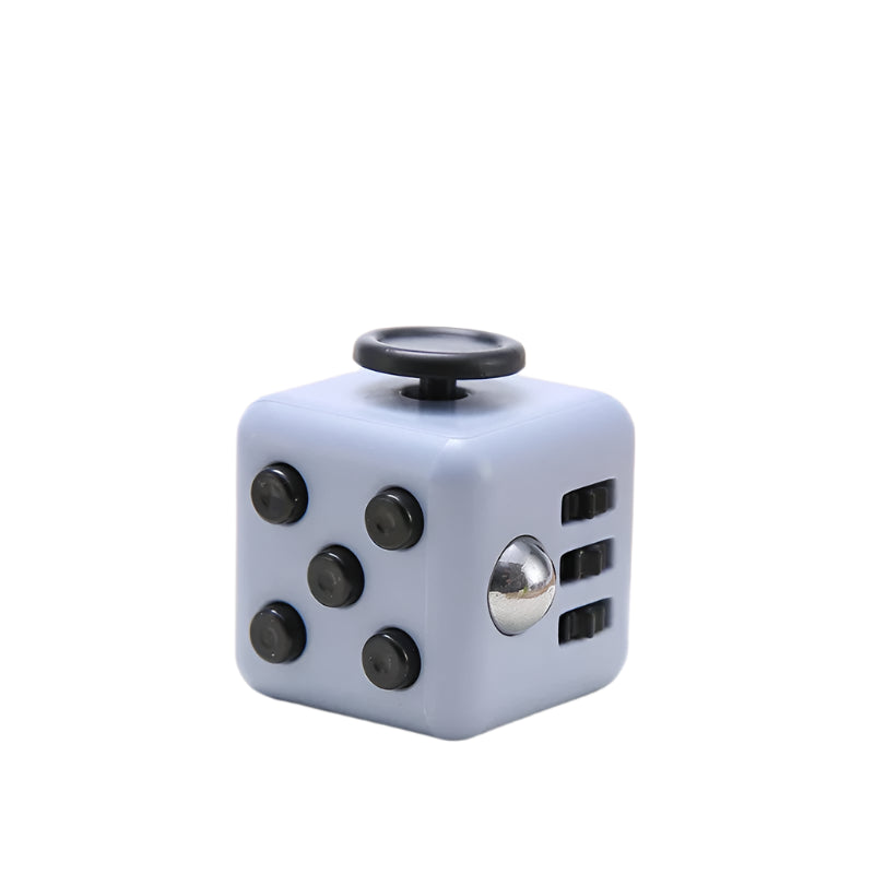 Solid Colour Fidget Decompression Dice | Stress Relief Toy for Autism, ADHD & Anxiety Support