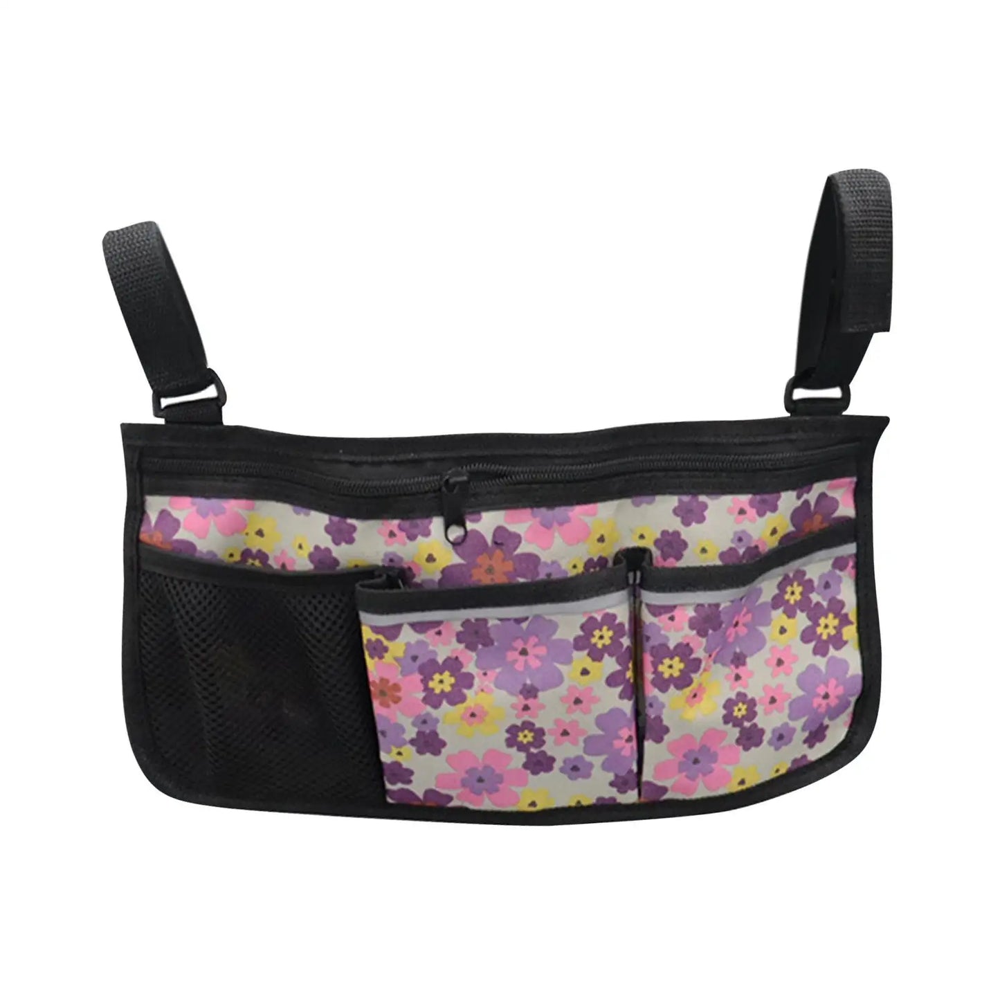 Wheelchair Side Bag Organiser | Universal, Waterproof Armrest Pouch for Mobility Aids