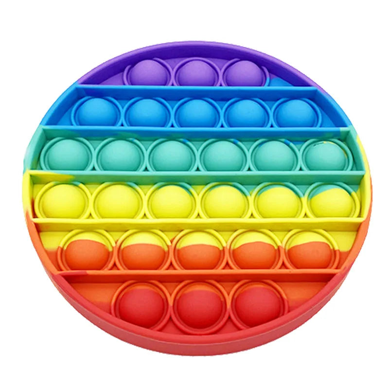 Sensory Toys Rainbow Pop-Its | Stimulate, Soothe & Play for Children with Disabilities