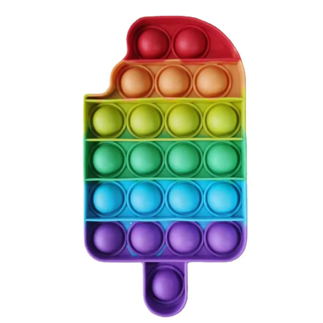 Sensory Toys Rainbow Pop-Its | Stimulate, Soothe & Play for Children with Disabilities