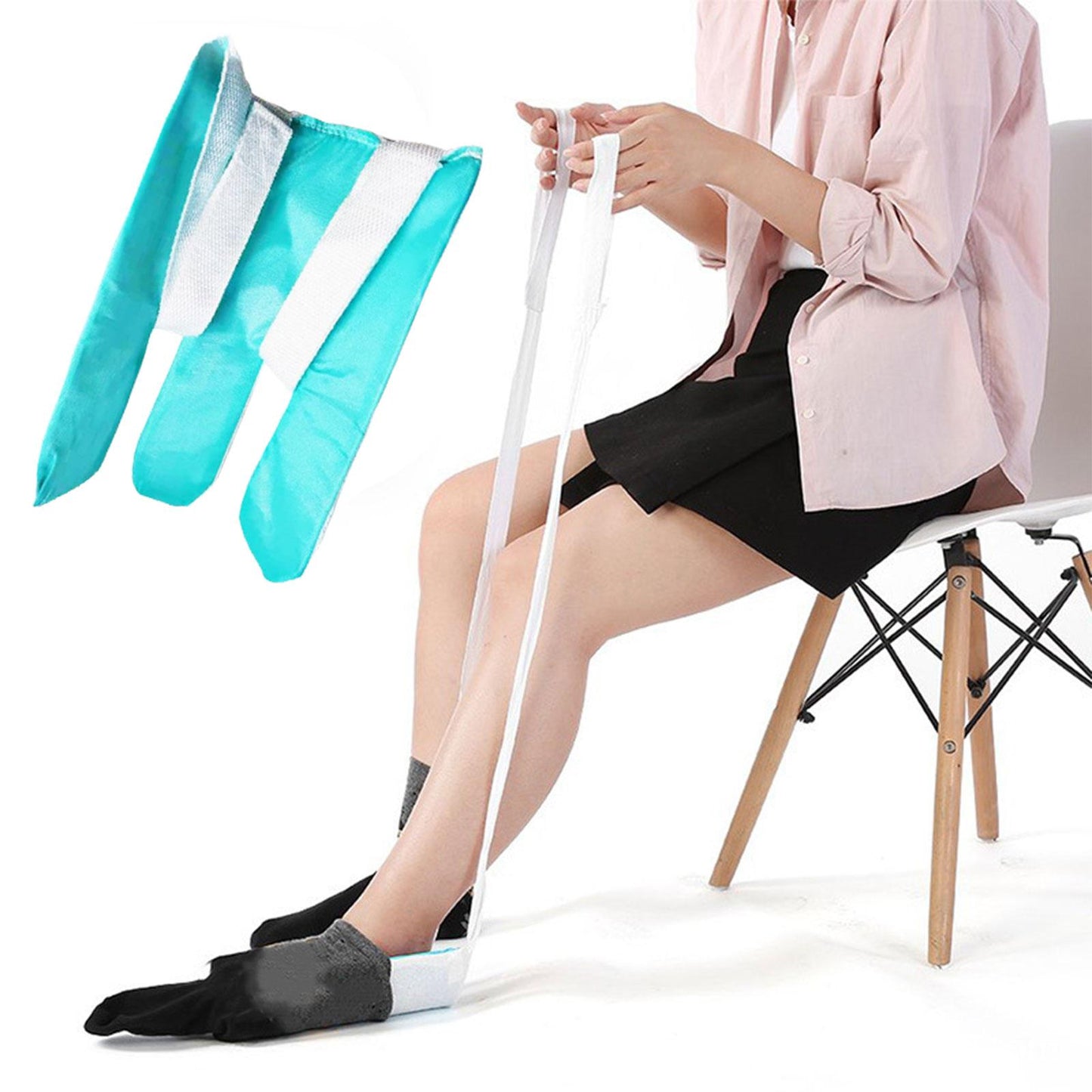 Non-Slip Sock Aid | Easy Sock Helper for Elderly & People with Disabilities