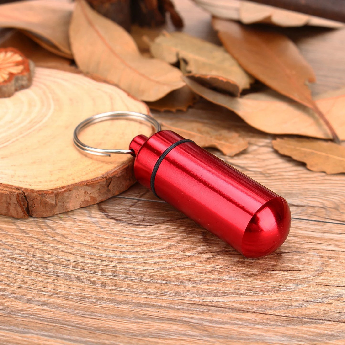 Metal Mini Waterproof Travel Pill Case | Durable & Compact Medicine Organiser