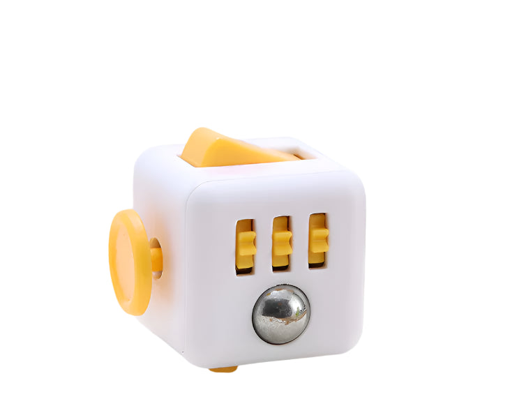 Solid Colour Fidget Decompression Dice | Stress Relief Toy for Autism, ADHD & Anxiety Support