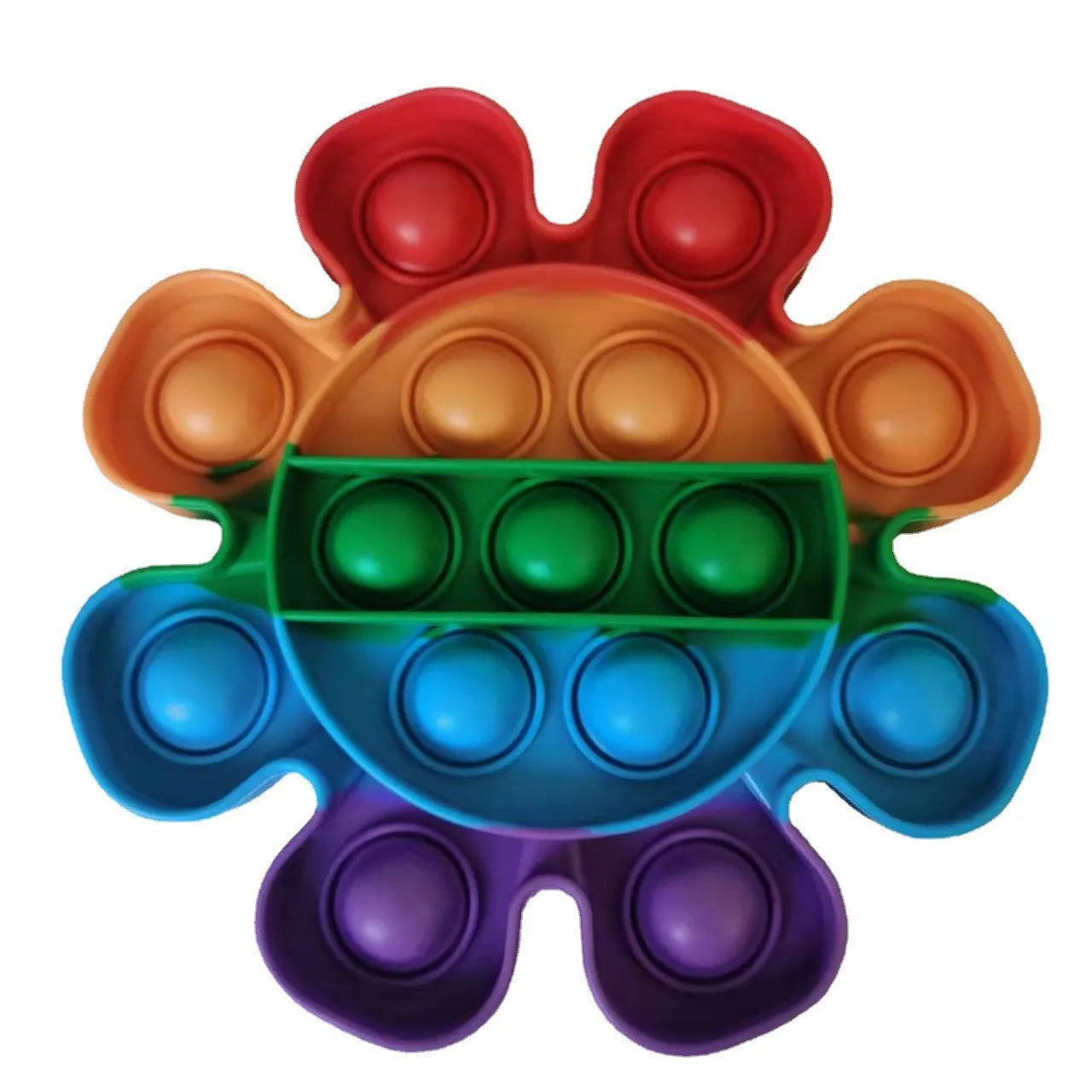 Sensory Toys Rainbow Pop-Its | Stimulate, Soothe & Play for Children with Disabilities