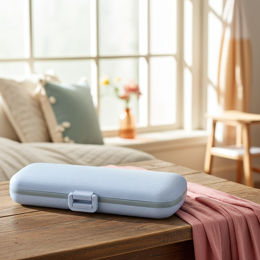 Portable Travel Pill Box | Compact Medication Organiser for The Elderly & People with Disabilities