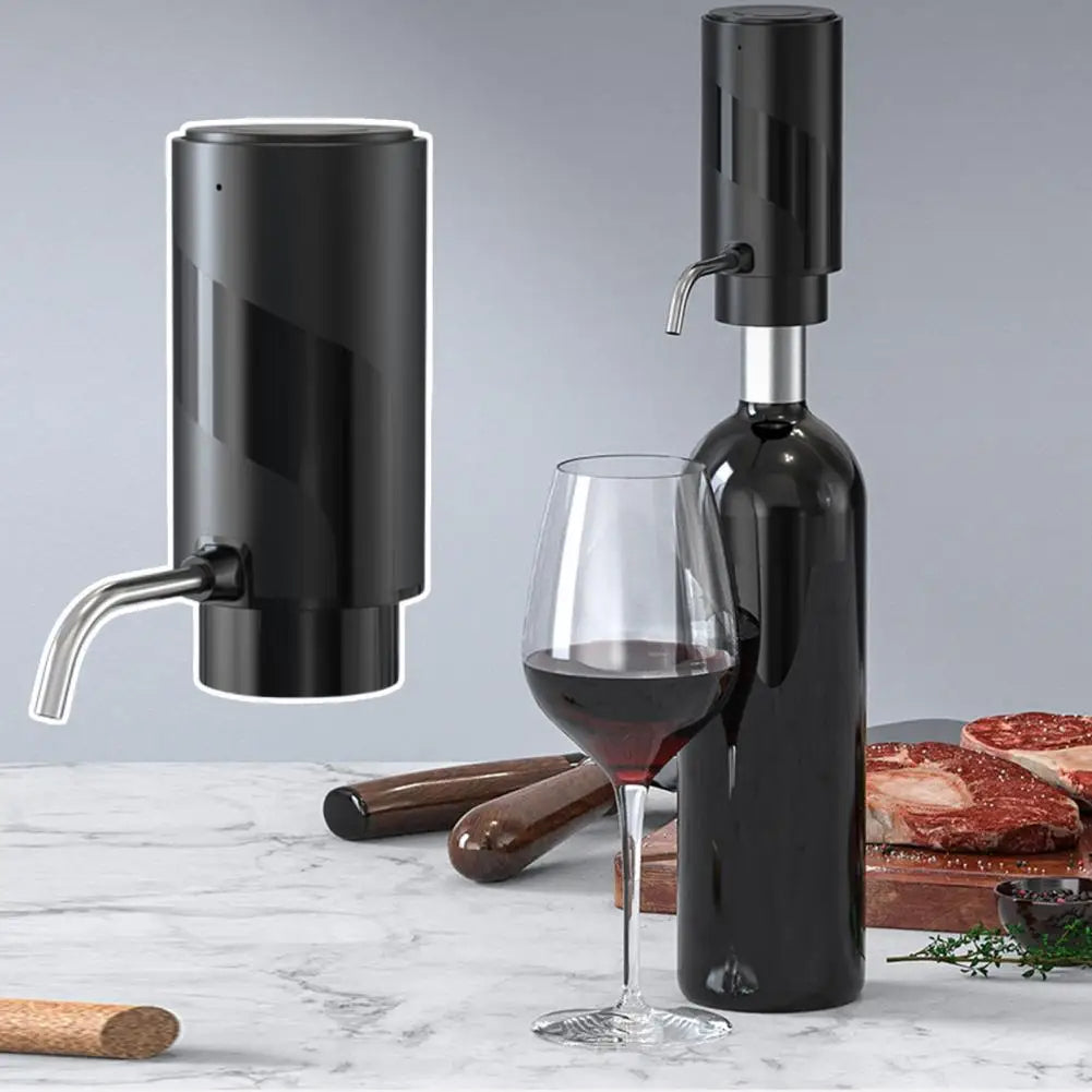 Electric Wine Decanter | One-Touch Pour for Seniors & Limited Grip Strength