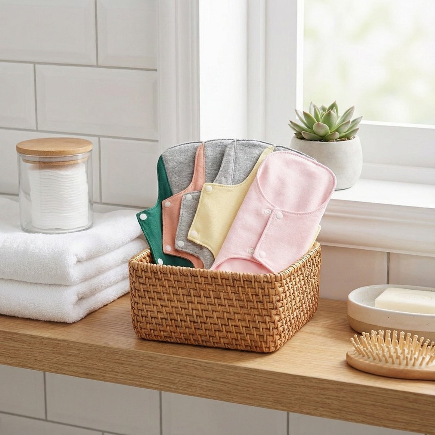 Washable Cotton Incontinence Pads | Reusable Pad for Light Leakage