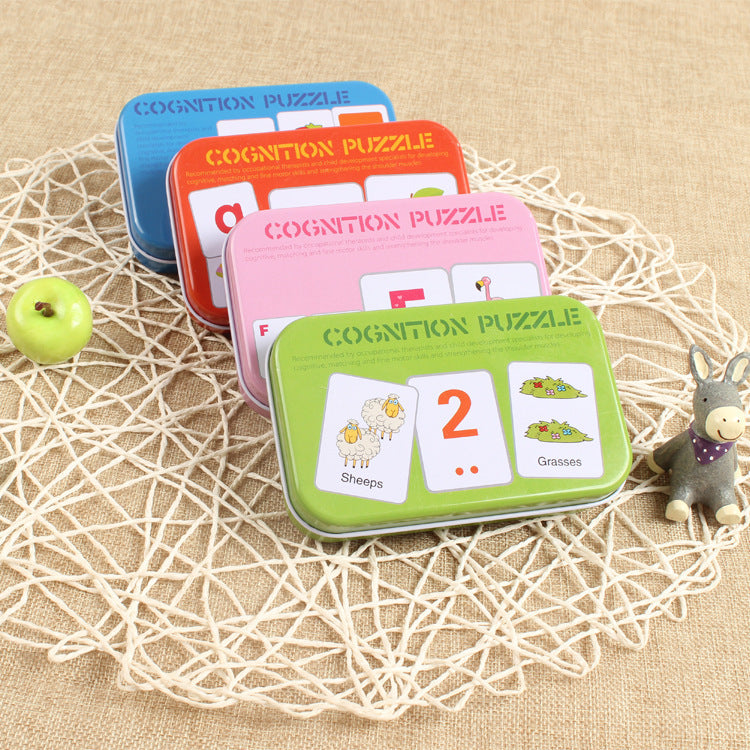 Children’s Literacy Learning Cognitive Cards | Picture Matching & Comprehension Game for Kids with Disabilities