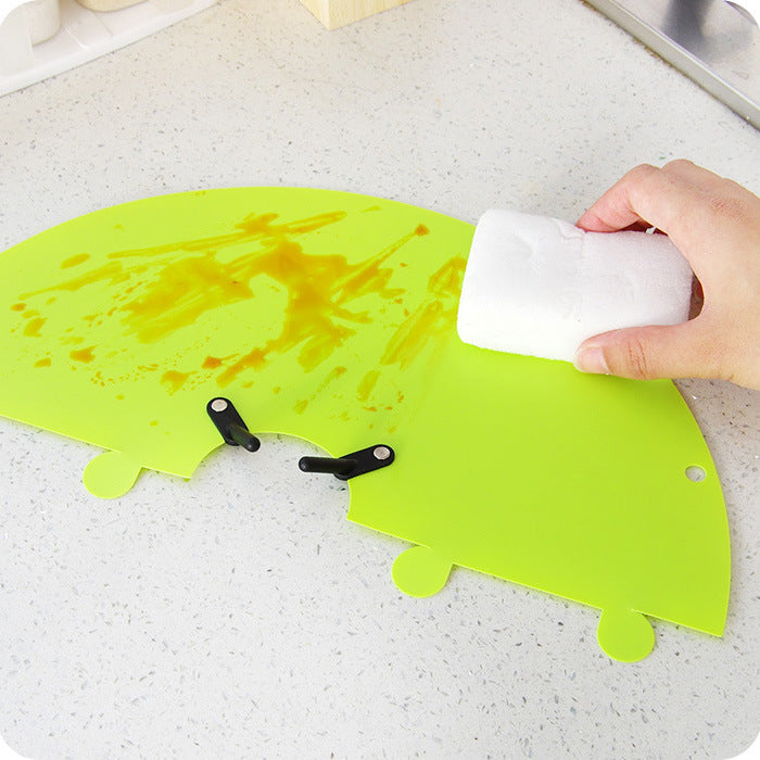 Anti-Oil Splash Cooking Shield | Safe Kitchen Guard for Elderly & People with Disabilities