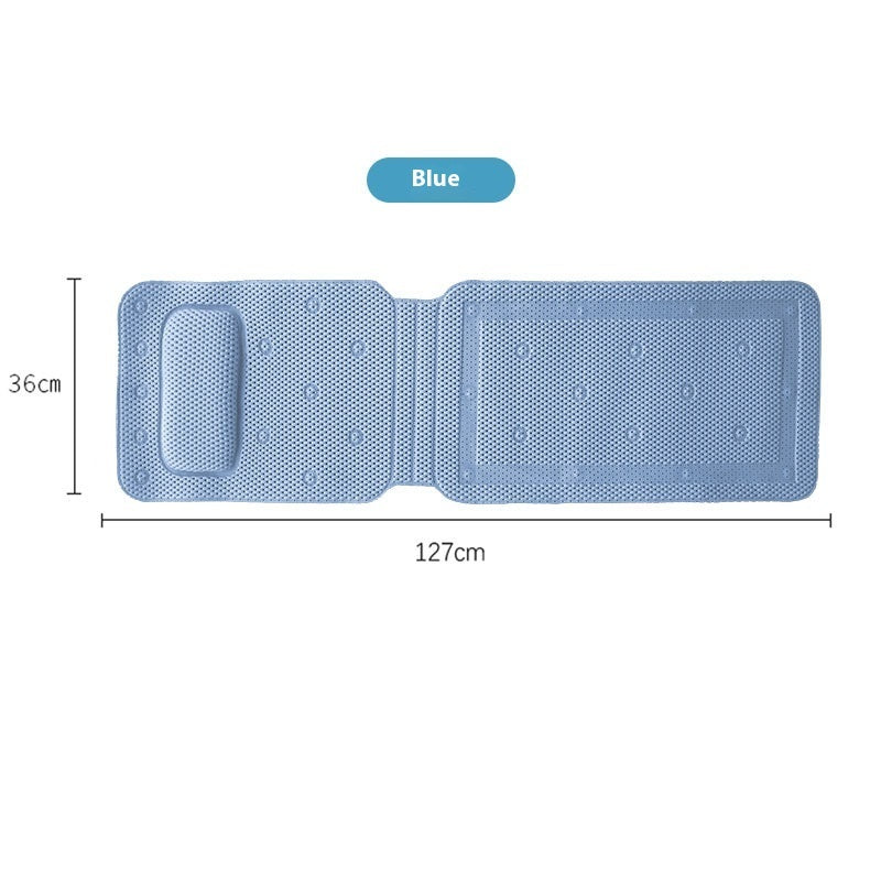 Anti-Slip Bathtub & Shower Mat with Suction Cups | PVC Safety Bath Mat for Elderly & People with Disabilities
