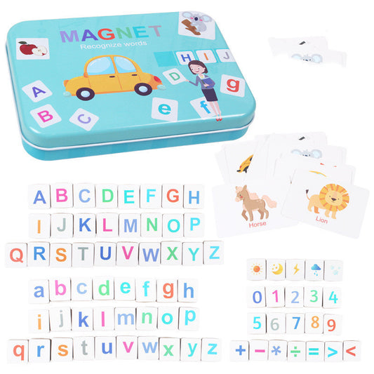 Magnetic Letters & Numbers Learning Set | Educational Aid for People with Disabilities