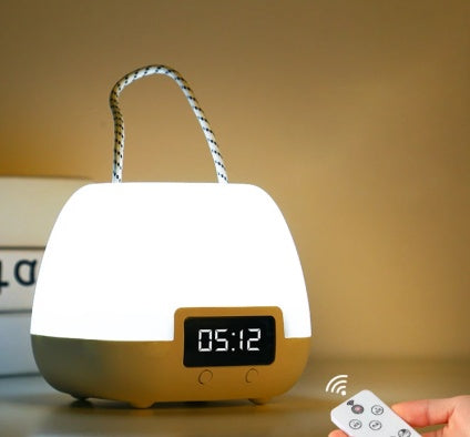 Remote Control Night Light with Clock | Accessible Lighting & Time Display for Elderly & People with Disabilities
