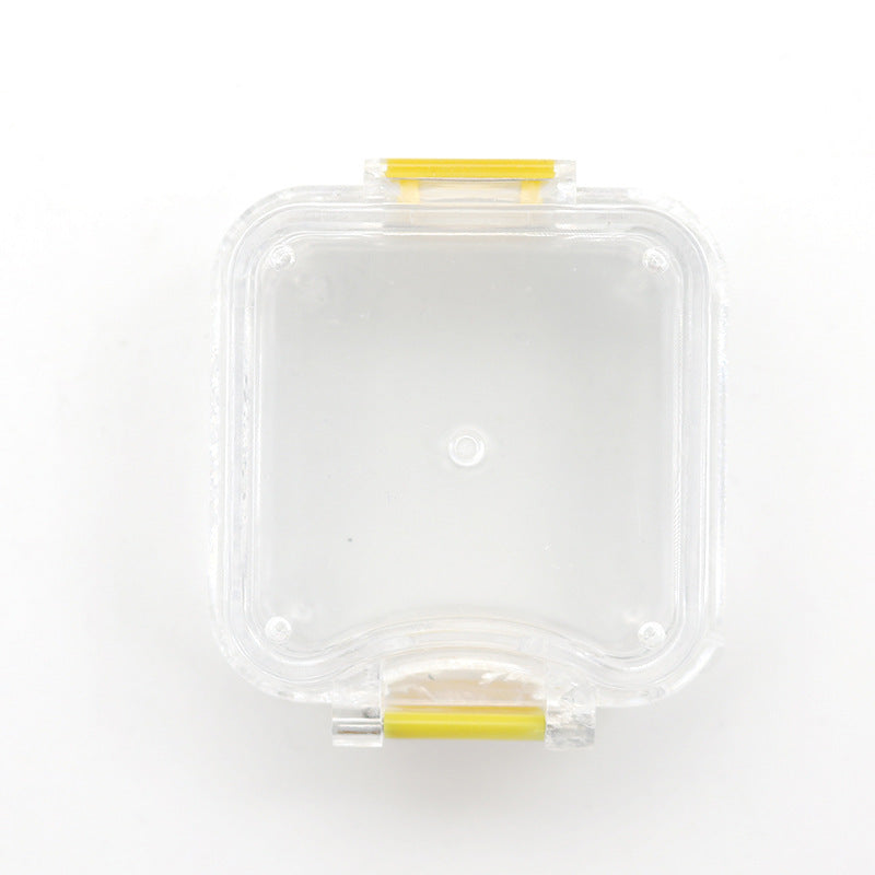 Transparent Denture Storage Box | Hygienic Dental Case for Seniors & Elderly Care