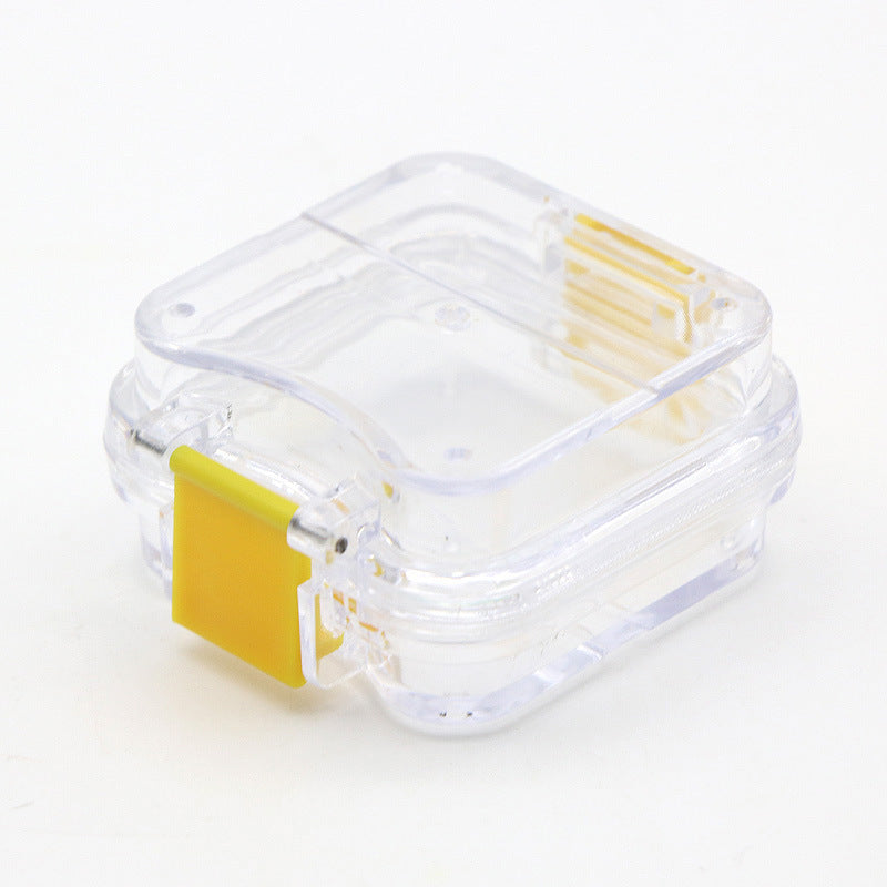 Transparent Denture Storage Box | Hygienic Dental Case for Seniors & Elderly Care