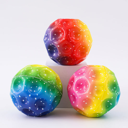 High Bounce Moon Ball | Fun Sensory Toy for Kids & People with Disabilities