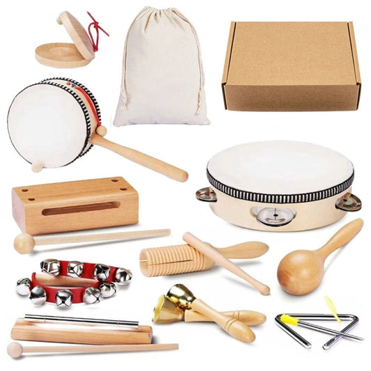 Children’s Wooden Musical Instrument Set | Sensory Learning & Coordination for Kids with Disabilities