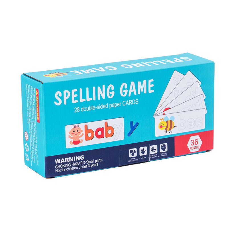 Wooden Spelling Game | Tactile Alphabet Learning Toy for People with Disabilities