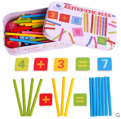 Arithmetic Tactile Learning Box | Educational Counting Aid for Kids with Disabilities