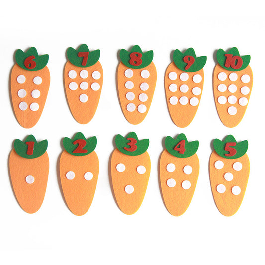 Carrot Counting Game | Educational Math Toy for Kids with Disabilities