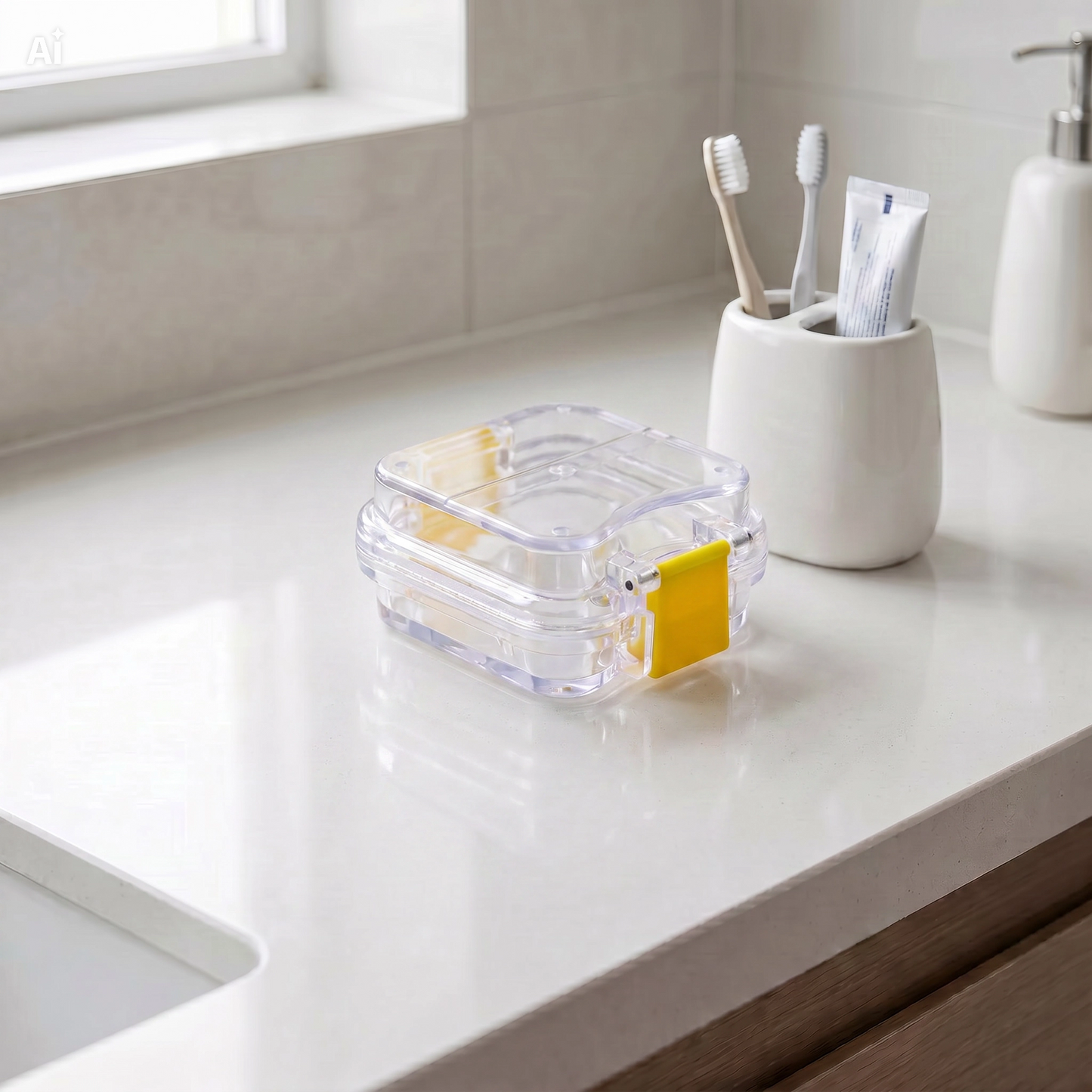 Denture Storage Box – Secure, Hygienic Case for Daily Care