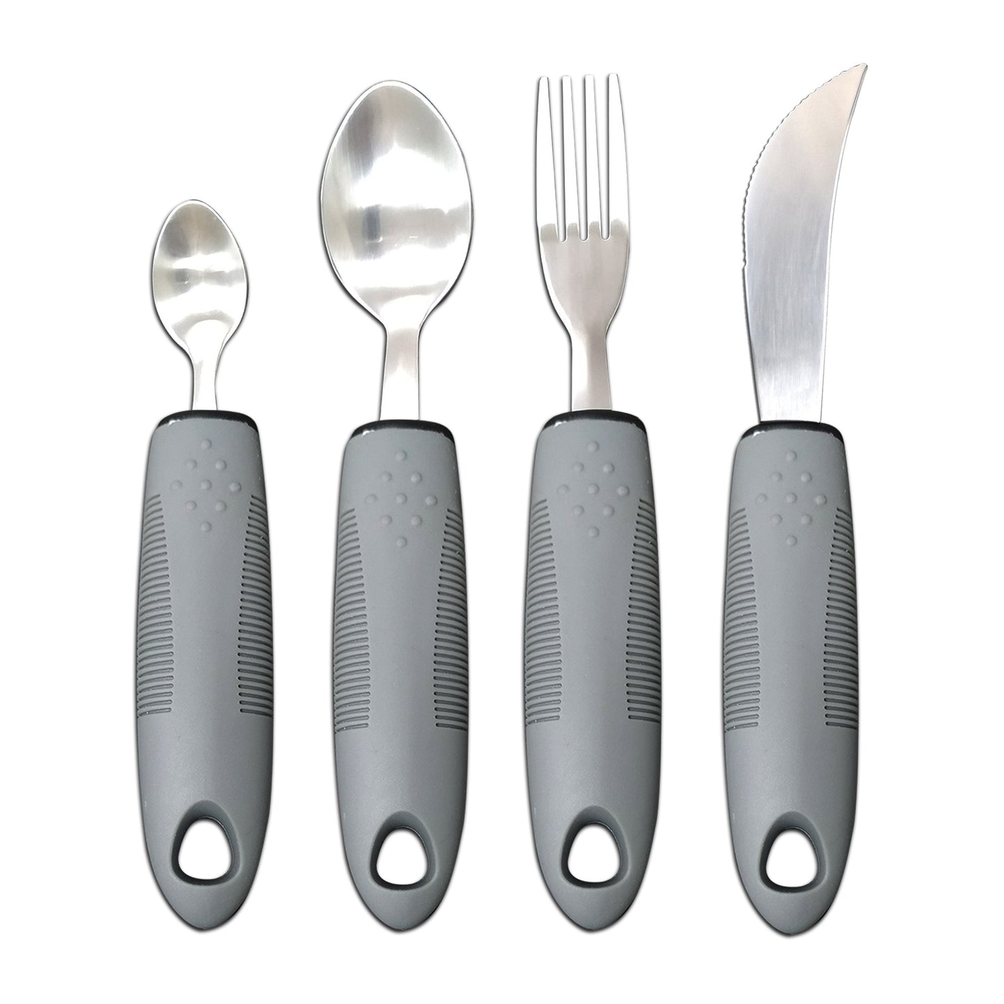Easy Grip Adaptive Utensil Set | Non-Slip Cutlery for Seniors & Disability Support