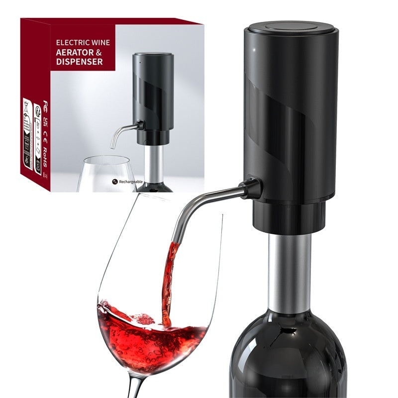 Electric Wine Decanter | One-Touch Pour for Seniors & Limited Grip Strength