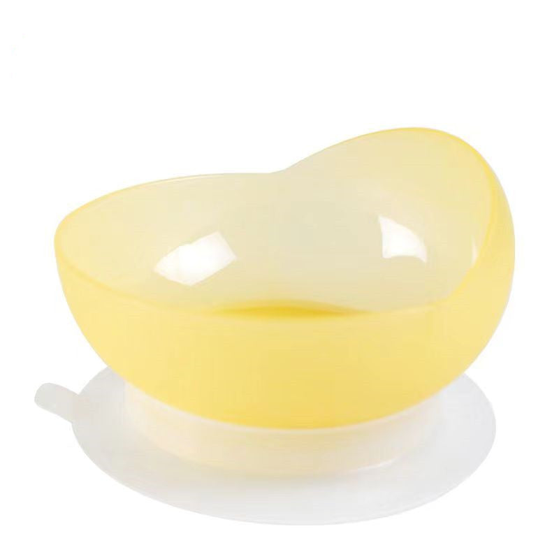 Spill-Proof Scoop Plate & Bowl | Adaptive Self-Feeding Dinnerware with Anti-Skid Base