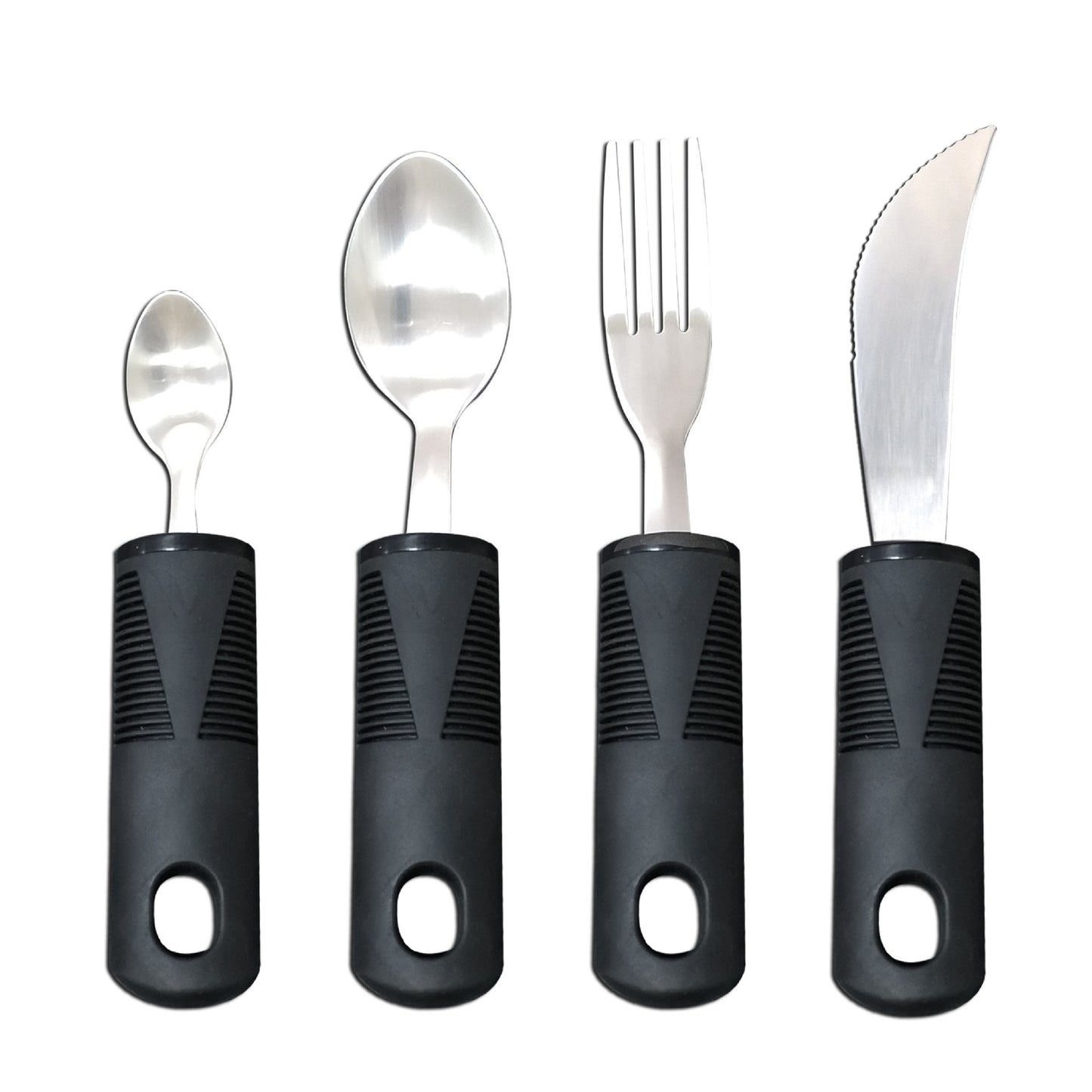 Easy Grip Adaptive Utensil Set | Non-Slip Cutlery for Seniors & Disability Support