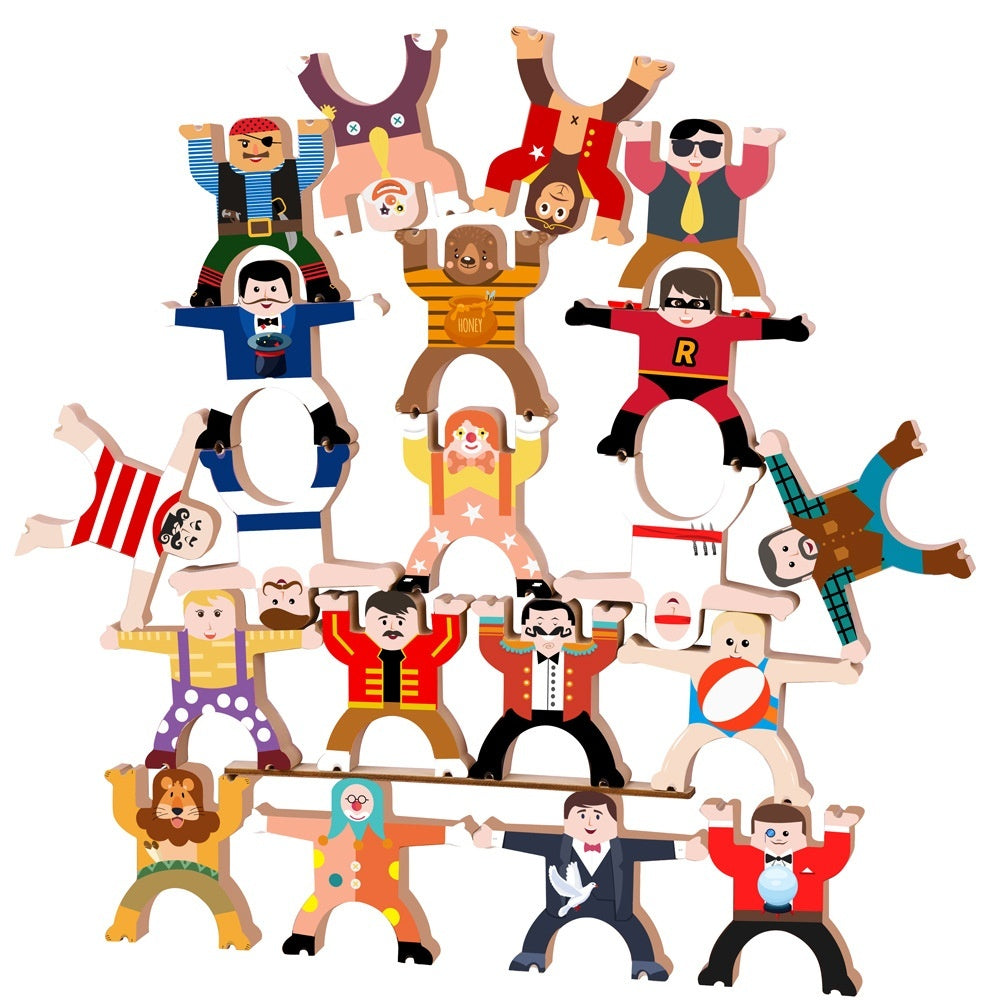 Hercules Jenga Balance Bricks | Fine Motor & Focus Game for Kids & Adults with Disabilities