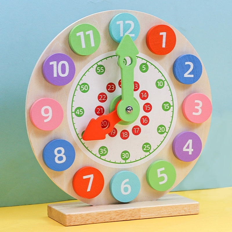 Clock Teaching Aid | Visual Learning Tool for Kids & People with Disabilities