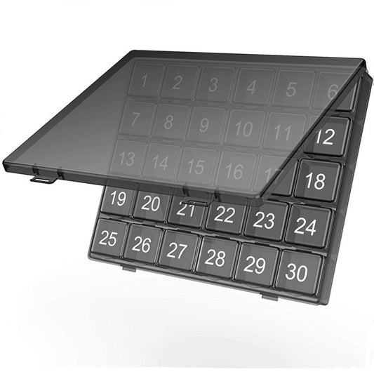 Monthly Pill Organiser for Disability & Elderly Care | Easy Medication Management