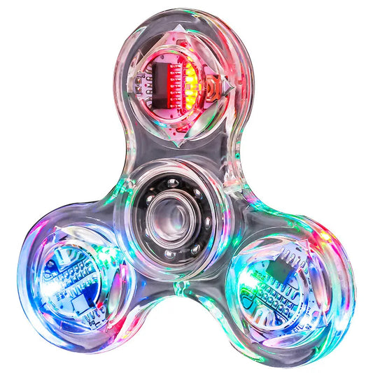 Luminous LED Light Fidget Spinner | Sensory Toy for Stress Relief, Focus & Fun