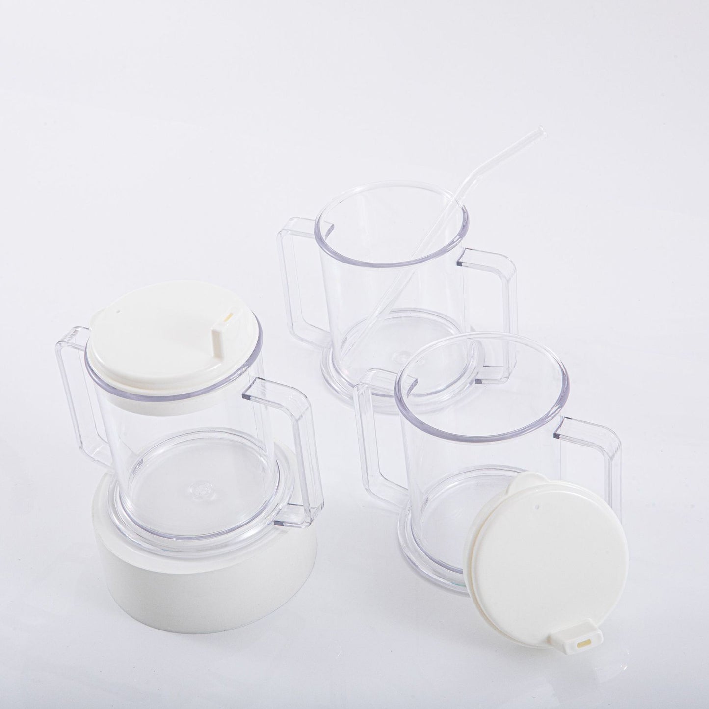 Lightweight Easy-Grip Drinking Cup | Adaptive Spill-Proof Mug for Elderly, Disabled & Limited Mobility