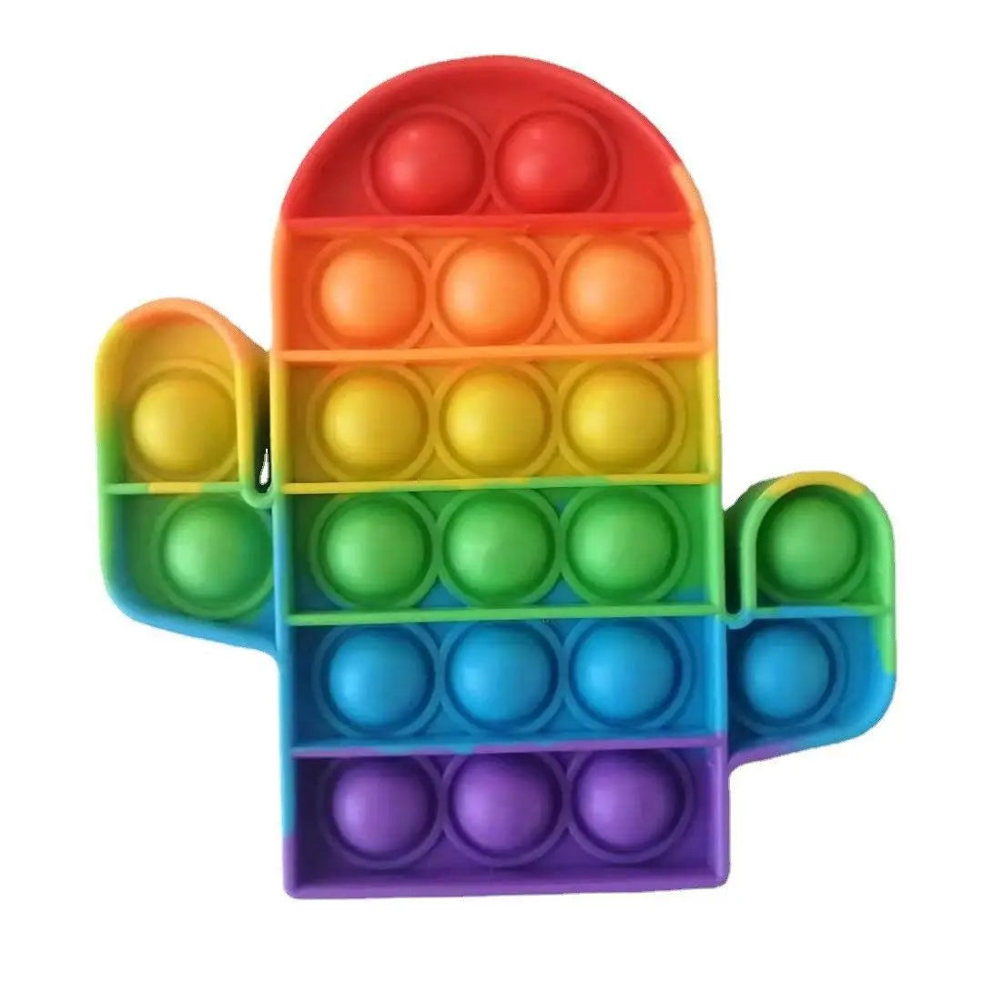 Sensory Toys Rainbow Pop-Its | Stimulate, Soothe & Play for Children with Disabilities