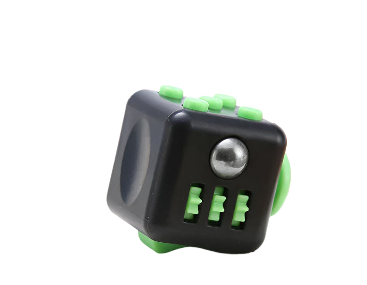 Solid Colour Fidget Decompression Dice | Stress Relief Toy for Autism, ADHD & Anxiety Support